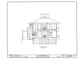 Frank Lloyd Wright Prairie Home, 3-4 bedrooms, architectural house plans