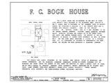 Bogk House, a Frank Lloyd Wright Prairie Home, 5 bedrooms, architectural house plans