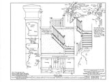 Timber framed Gambrel roof house plans, printed architectural plans, New England home