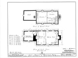 Gambrel roof cottage plans, printed architectural plans, Colonial style home