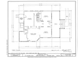 Shingle Style, large porch, spacious 3 bedroom 2 bath home, architectural plans
