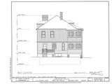 Shingle Style, large porch, spacious 3 bedroom 2 bath home, architectural plans
