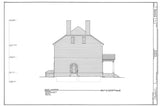 Kenmore Plantation, traditional colonial house, 4+ bedrooms, printed home plans