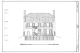 Kenmore Plantation, traditional colonial house, 4+ bedrooms, printed home plans