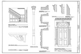 Kenmore Plantation, traditional colonial house, 4+ bedrooms, printed home plans