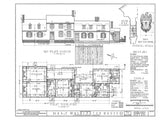 Mary Washington home, traditional colonial house, 4+ bedrooms, printed plans