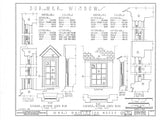 Mary Washington home, traditional colonial house, 4+ bedrooms, printed plans