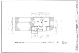 Victorian townhouse, wrap-around front porch, 3 bedrooms, architectural drawing