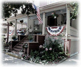 Victorian townhouse architectural drawings, traditional front porch, 8 bedrooms