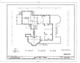 Historic American Homes Shingle Style House architectural drawings floor plan