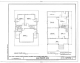 Classic Craftsman Bungalow house plan - 1920s