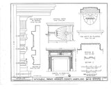Traditional Dutch Colonial farmhouse, wide porch, printed architectural plans