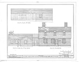 Dutch Colonial house plans, detailed blueprints, New England home