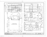 Dutch Colonial house plans, detailed blueprints, New England home