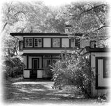 Prairie Style, Architect's own home, Sunroom, 4 bedrooms, printed house plans