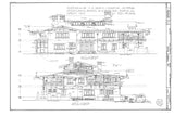 Greene & Greene's celebrated Gamble House, Arts & Crafts detailed house plans