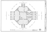 Thomas Jefferson's Poplar Forest - 1810s - Colonial octagon country house