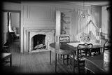 Traditional Colonial American brick home, historic architectural plans
