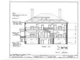 Architectural Home Plans, Prestwould Virginia Plantation Mansion w/ cottages