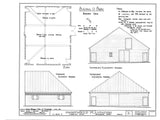Architectural Home Plans, Prestwould Virginia Plantation Mansion w/ cottages