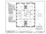 Architectural Home Plans, Prestwould Virginia Plantation Mansion w/ cottages