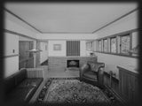 2-story "System Built" design by Frank Lloyd Wright - Prairie Style House Plan