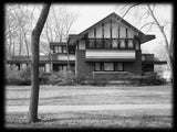 Prairie Style home by Walter Burley Griffin, PRINTED architectural drawings