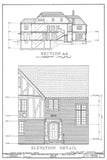 Tudor Revival Style House Plan
