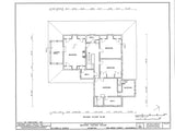 Tudor Revival Style architectural house Plan