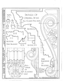 Architectural House Plans, Belle Grove Plantation, southern style mansion
