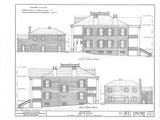 Rosalie, Natchez Southern Style Antebellum Mansion, architectural house plans