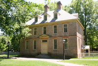 Colonial Williamsburg brick home, The Brafferton