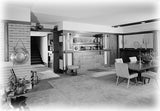 Bogk House, a Frank Lloyd Wright Prairie Home, 5 bedrooms, architectural house plans
