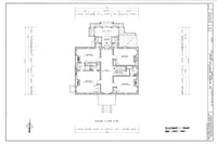 Architectural house plans, Historic Colonial Williamsburg, 4+ bedrooms, 5 baths