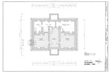 Traditional Colonial Williamsburg home, architectural house plans, 4 bedrooms