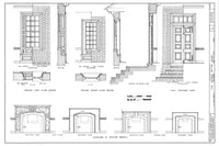 Traditional Colonial Williamsburg home, architectural house plans, 4 bedrooms