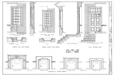 Traditional Colonial Williamsburg home, architectural house plans, 4 bedrooms