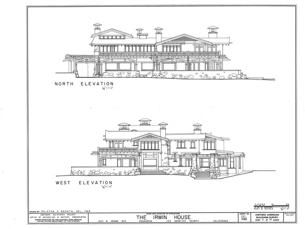 Greene & Greene's Irwin House - 1906