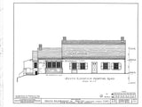 Dutch Colonial Gambrel Roof farmbouse, architectural plans, 3 Bedrooms