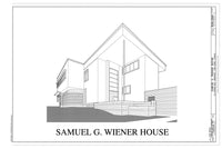 Important Midcentury Modern House - Samuel Wiener - 1937