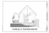 Important Midcentury Modern House - Samuel Wiener - 1937