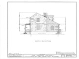 Kearney Cottage, 1784 - plans for a historic 2-3 bedroom Colonial Saltbox home