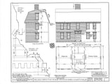 Timber framed Gambrel roof house plans, printed architectural plans, New England home