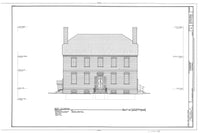 Kenmore Plantation, traditional colonial house, 4+ bedrooms, printed home plans