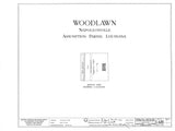 Woodlawn Plantation, LA, architectural plans, traditional southern style home