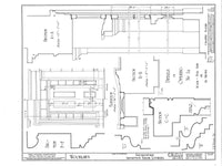 Woodlawn Plantation, LA, architectural plans, traditional southern style home