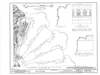 Woodlawn Plantation, LA, architectural plans, traditional southern style home