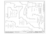 Woodlawn Plantation, LA, architectural plans, traditional southern style home