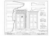 Mary Washington home, traditional colonial house, 4+ bedrooms, printed plans