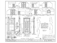 Victorian Farmhouse with Porch - 1860s - floor plans